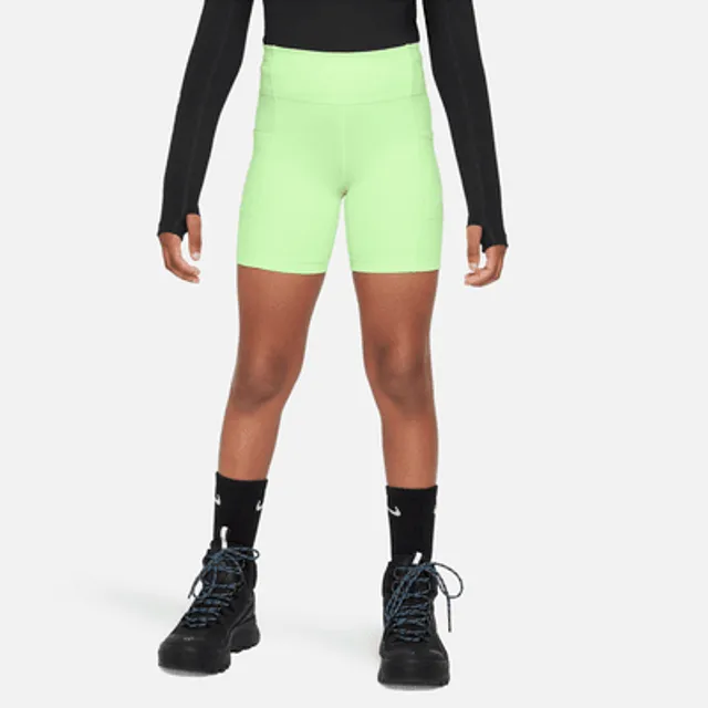 Nike Air Essential Big Kids' (Girls') High-Waisted Flared Leggings.  Nike.com