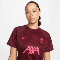 Liverpool FC Women's Nike Dri-FIT Pre-Match Soccer Top. Nike.com