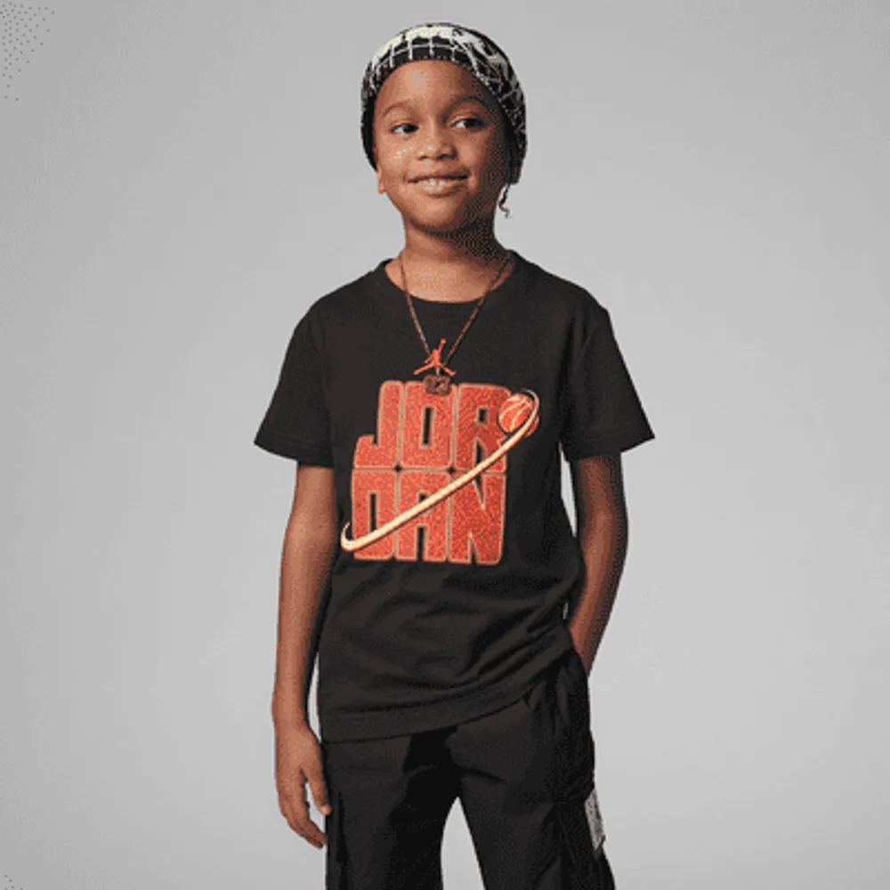 Jordan Dunk on Mars Tee Little Kids' T-Shirt. Nike.com
