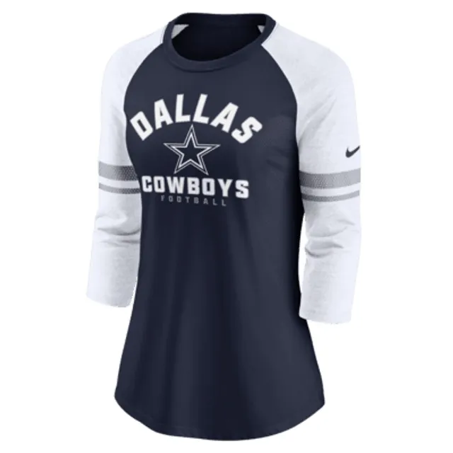 Dallas Cowboys Mens Grey Triblend Practice T Shirt on Sale