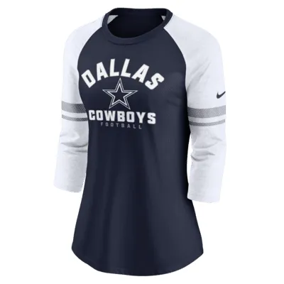 Nike Fashion (NFL Dallas Cowboys) Women's High-Hip T-Shirt.