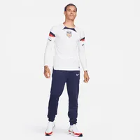 U.S. 2022/23 Stadium Home Men's Nike Dri-FIT Long-Sleeve Soccer Jersey. Nike.com