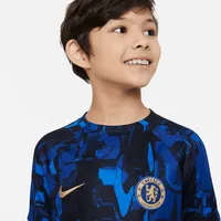 Chelsea Nike Academy Pro Pre Match Top - Blue