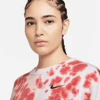 Nike Sportswear Women's Oversized Fleece Tie-Dye Crew Sweatshirt. Nike.com