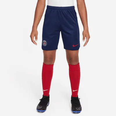 Paris Saint-Germain 2023/24 Stadium Home/Away Big Kids' Nike Dri-FIT Soccer Shorts. Nike.com