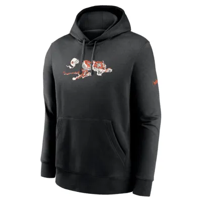 Nike Buffalo Bills Red Rewind Club Pullover Hoodie