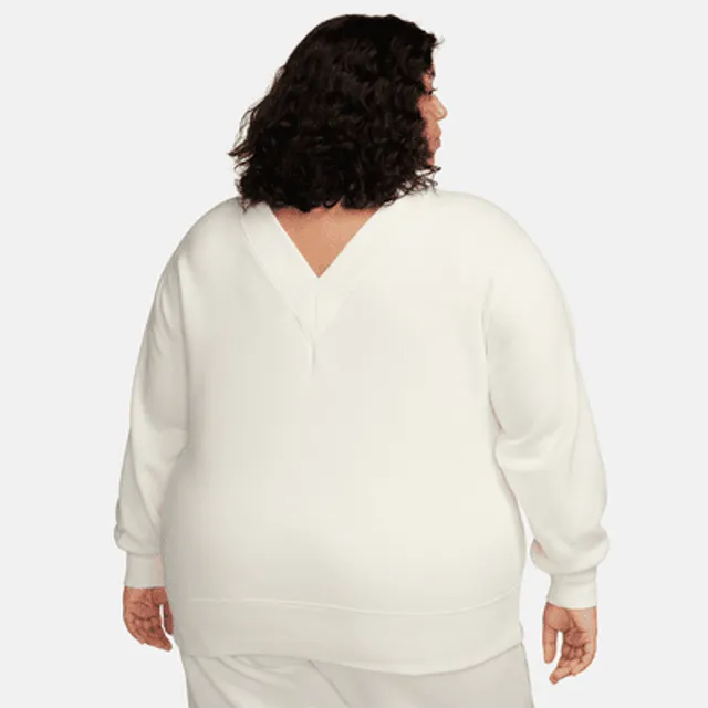 Nike Sportswear Club Fleece Women's Oversized Mock-Neck Sweatshirt (Plus  Size). Nike.com