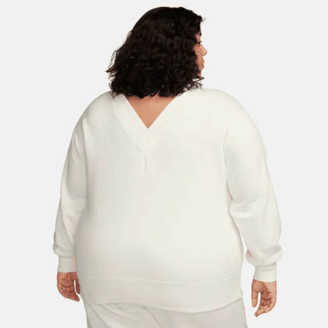 Nike Sportswear Essential Women's Oversized Long-Sleeve Polo (Plus Size)