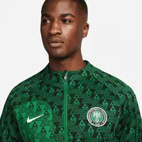 Nigeria Academy Pro Men's Knit Soccer Jacket. Nike.com