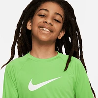 Nike Swim Big Kids' (Boys') Long-Sleeve Hydroguard. Nike.com