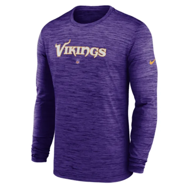 Minnesota Vikings Crucial Catch Sideline Performance Pullover TShirt 