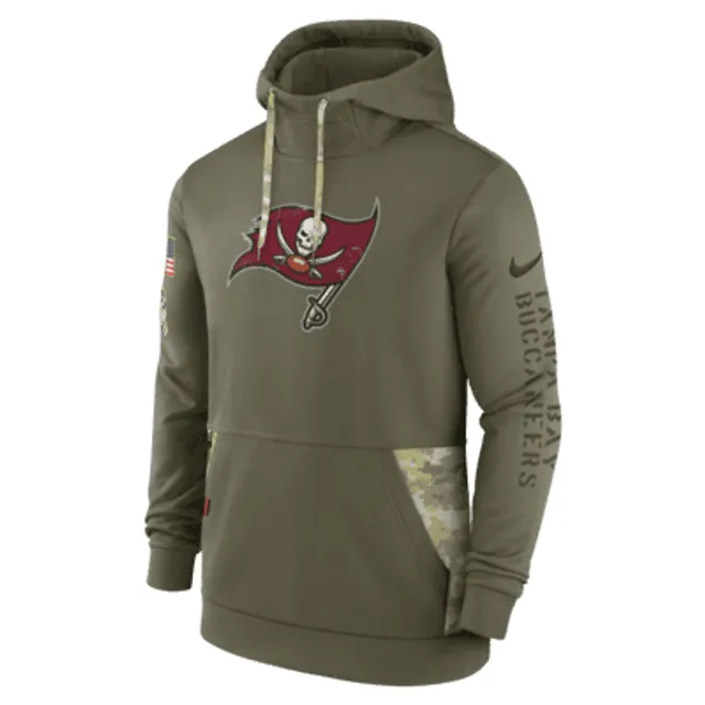 Nike Therma RFLCTV Logo (NFL Tampa Bay Buccaneers) Men's Pullover Hoodie.