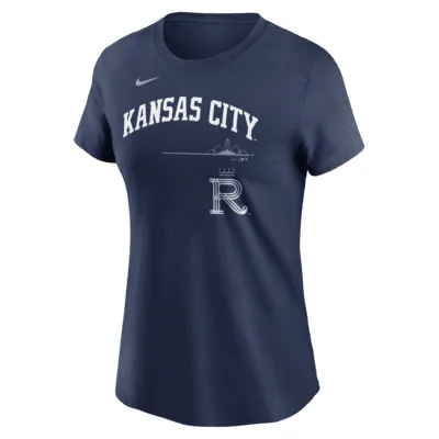 Nike City Connect Wordmark (MLB Kansas Royals) Women's T-Shirt. Nike.com