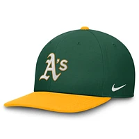 Oakland Athletics Evergreen Pro Men's Nike Dri-FIT MLB Adjustable Hat. Nike.com