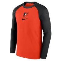 Baltimore Orioles Nike Dri-Fit Polo Orange MLB Mens M