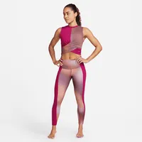 Nike Yoga Women's High-Waisted 7/8 Printed Leggings. Nike.com