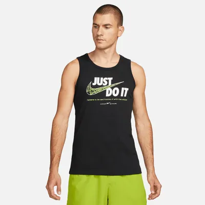 Nike Dri-FIT Men's Allover Print Sleeveless Yoga Top. Nike.com