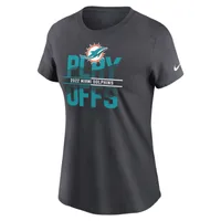 Nike 2022 NFL Playoffs Iconic (NFL Miami Dolphins) Women's T-Shirt. Nike.com