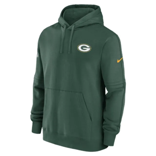 Buy the Mens Green Bay Packers Long Sleeve Hooded Pockets Full-Zip