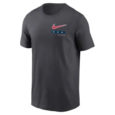 Atlanta Braves Americana Men's Nike MLB T-Shirt. Nike.com