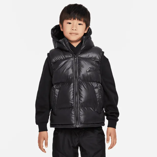 Nike Sportswear Heavyweight Synthetic Fill EasyOn Big Kids' Therma-FIT Repel  Loose Hooded Jacket.