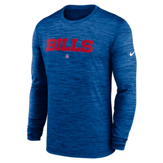 Nike Men's Houston Texans Sideline Velocity Long Sleeve T-Shirt - Navy - M Each