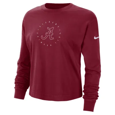 Alabama Women's Nike College Long-Sleeve T-Shirt. Nike.com