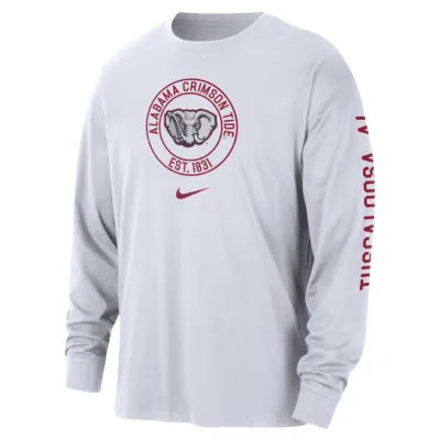 Alabama Max90 Men's Nike College Long-Sleeve T-Shirt. Nike.com