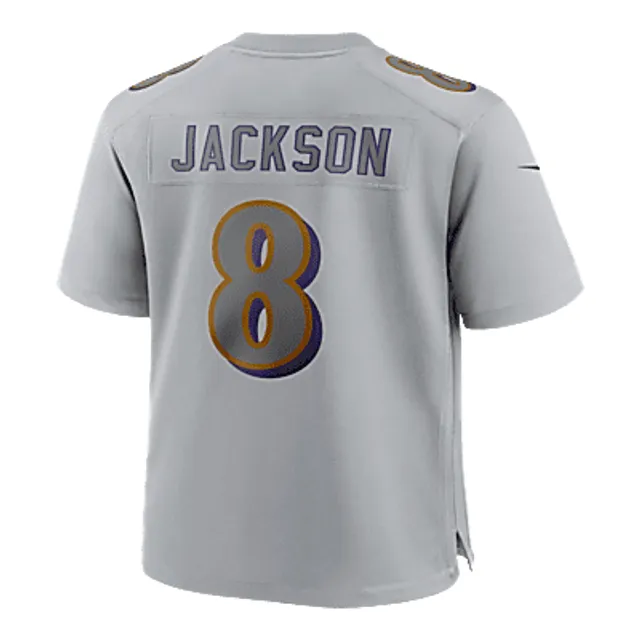 Lamar Jackson Baltimore Ravens Nike Men's Dri-Fit NFL Limited Football Jersey in White, Size: 2XL | 31NMBLLR8GF-WZ0