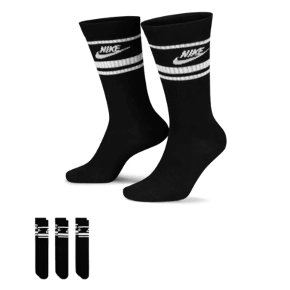 Nike Everyday Essential Crew Socks (3 Pairs). Nike UK