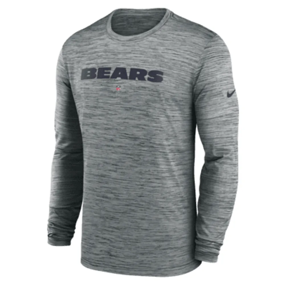 Nike Dri-FIT Sideline Velocity (NFL Chicago Bears) Men's Long-Sleeve T-Shirt. Nike.com