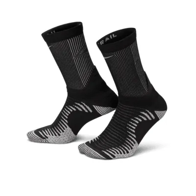 Chaussettes de trail mi-mollet Nike Dri-FIT. FR