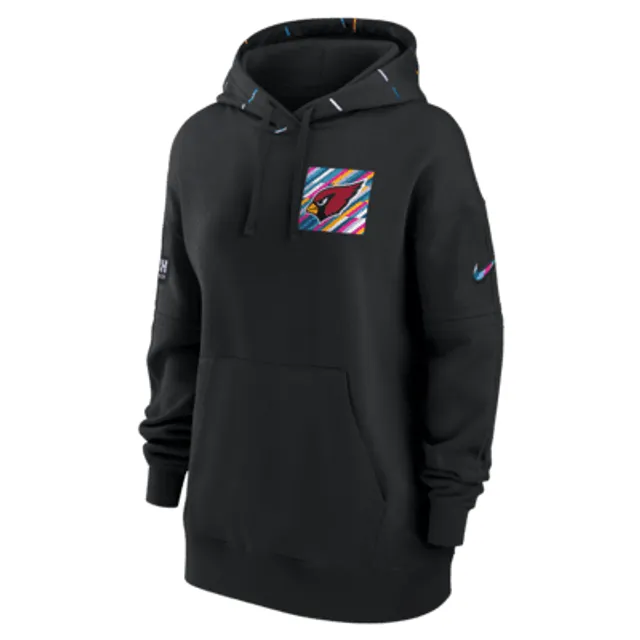 Women Detroit Lions Anthracite Crucial Catch Hoodie