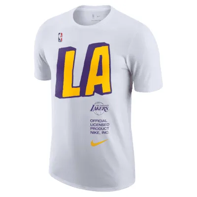 Los Angeles Lakers Men's Nike NBA T-Shirt. Nike.com