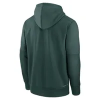 Nike Therma Pregame (MLB Oakland Athletics) Men's Pullover Hoodie. Nike.com