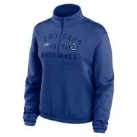 Nike Rewind Splice (MLB Chicago Cubs) Women's 1/2-Zip Pullover. Nike.com