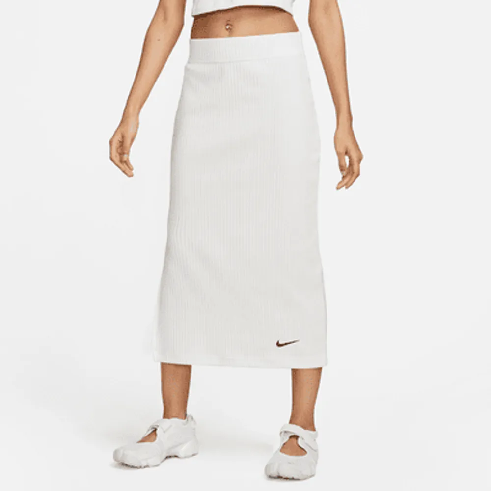 Nike Sportswear Women's High-Waisted Ribbed Jersey Skirt. Nike.com