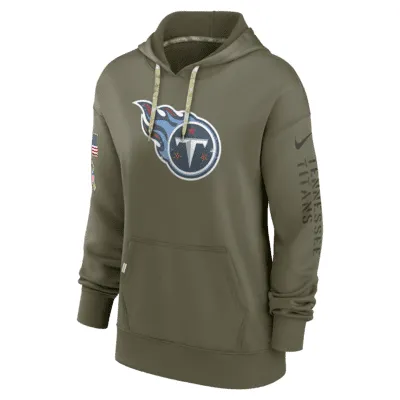 Nike Dri-FIT Salute to Service Logo (NFL Tennessee Titans) Women's Pullover Hoodie. Nike.com