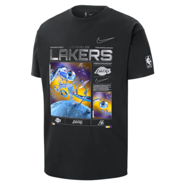 Men's Los Angeles Lakers Nike Black Legend Practice Performance T-Shirt