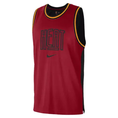 Miami Heat Courtside Men's Nike Dri-FIT NBA Tank. Nike.com