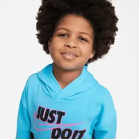 Nike "Let's Be Real" Pullover Hoodie Little Kids' Hoodie. Nike.com