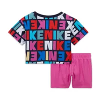 Nike Knit Shorts Set Toddler Set. Nike.com