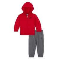 Nike Baby (0-9M) Stripe Bodysuit, Hoodie and Joggers Set. Nike.com