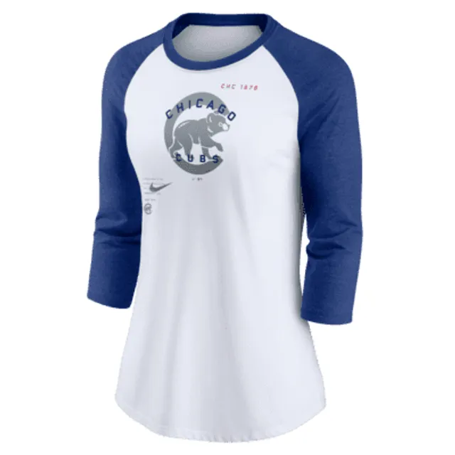 Nike Next Up (MLB Chicago Cubs) Women's 3/4-Sleeve Top. Nike.com