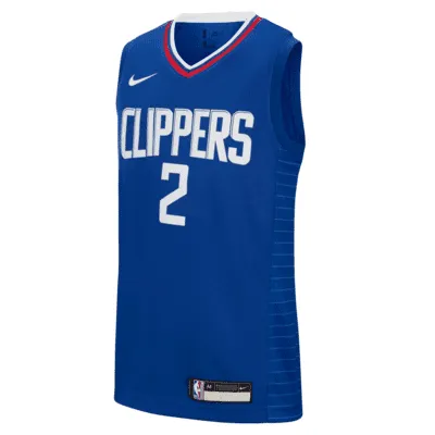 Maillot Nike NBA Swingman Kawhi Leonard Clippers Icon Edition pour ado. FR