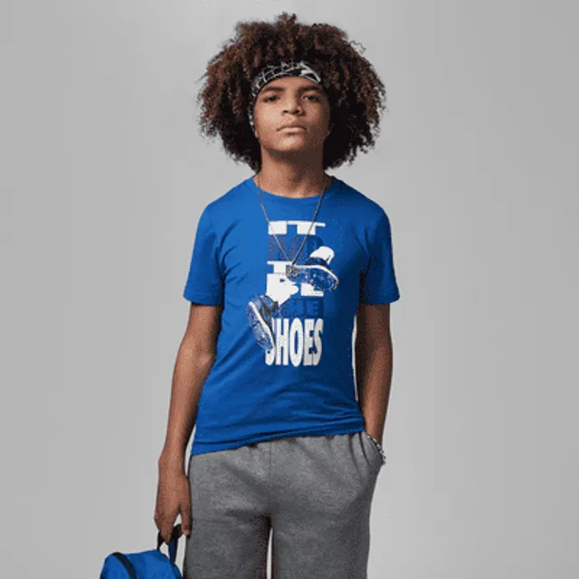 Kevin Durant Brooklyn Nets Statement Edition Big Kids' (Boys') Jordan NBA T- Shirt.