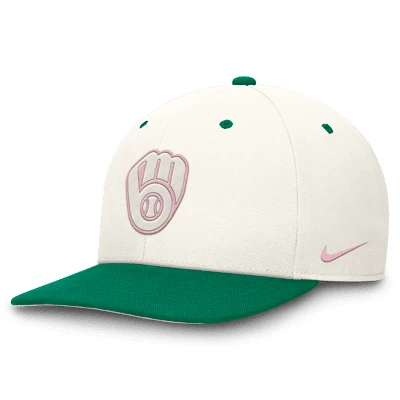 Milwaukee Brewers Sail Pro Men's Nike Dri-FIT MLB Adjustable Hat. Nike.com