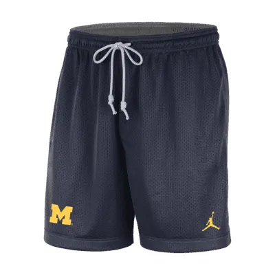 Jordan College Dri-FIT (Michigan) Men's Reversible Shorts. Nike.com