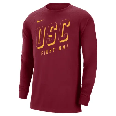 USC Men's Nike College Long-Sleeve Max90 T-Shirt. Nike.com