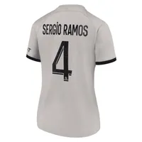 Paris Saint-Germain 2022/23 Stadium Away (Sergio Ramos) Women's Nike Dri-FIT Soccer Jersey. Nike.com